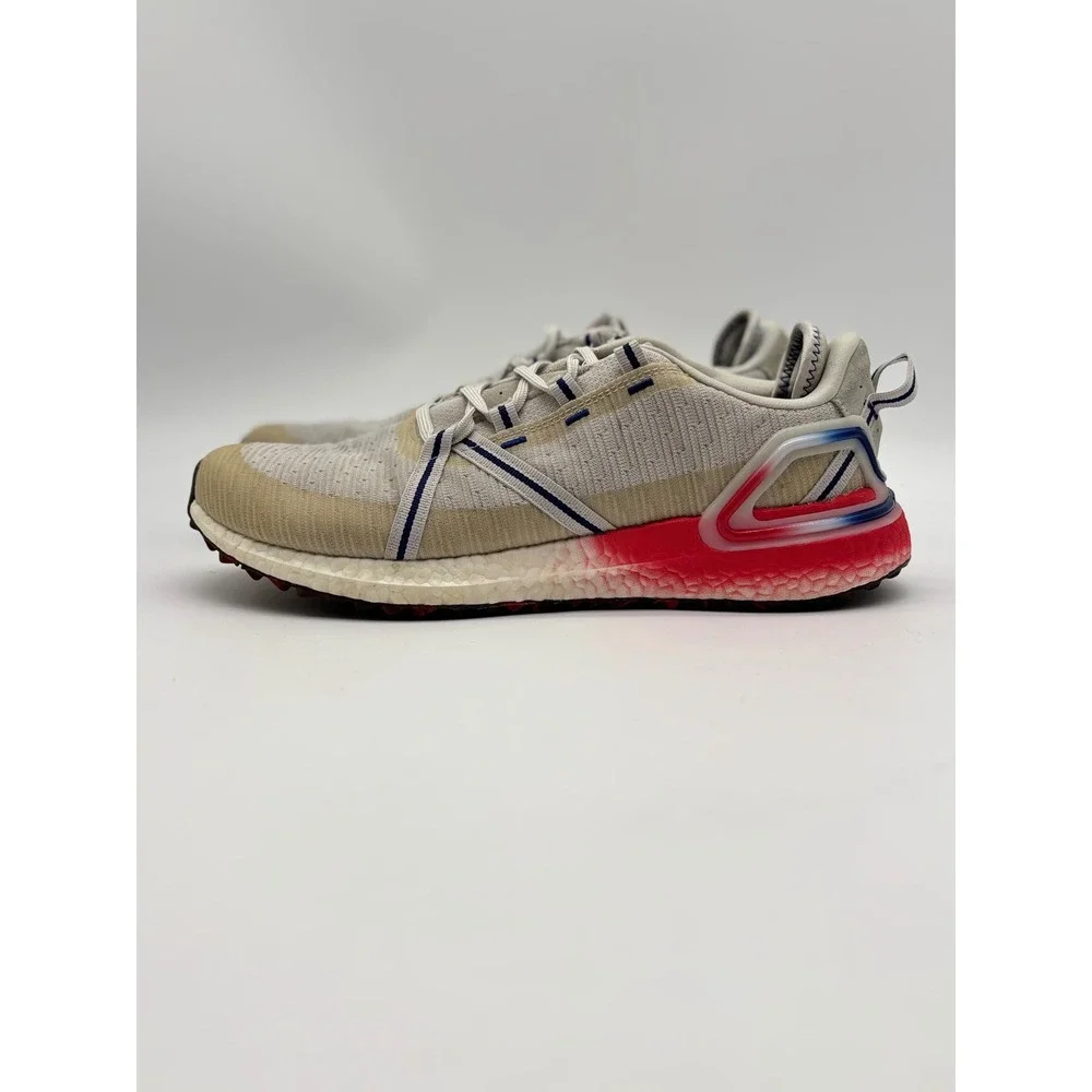 Adidas Ultraboost 20 Longest Day in Golf Tan Red Blue Mens 10.5 GW3445